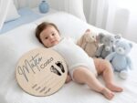 Baby Name With Birth Stats, Personalized Baby Sign, Hospital Newborn Arrival Announcement Sign, Newborn Name Wood Sign for Name Reveal Sign - Image 5