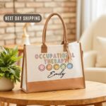 Customized Occupational Therapist Bag, Occupational Therapy Graduation Gift,OT Assistant Work Tote, OT Student Gift, Pediatric OT School Bag