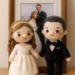 Look Alike Couple Portrait Doll – Custom Wedding Doll | Valentine’s Day Gift for Him, Personalized Anniversary Gift - Image 5