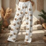 Custom Pet Photo Pajamas, Personalized Pet Sleepwear, Matching Family Outfit, Cute Pet Lover Gift, Custom Pajama Pants Set - Image 8