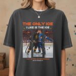 The Only ICE I Like Is The Ice My Two Gay Boyfriends Skate Around On, Heated Rivalry, Game Changers, Hockey Romance Comfort Colors Shirt - Image 3