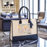 Personalized Occupational Therapy Tote Bag, Pediatric Therapy Work Gift, OT School Graduation Bag, Rehab Specialist Practitioner Career Bag