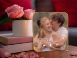 Personalized Fridge Magnet Music Album, Custom Photo Album Cover Photo Gift for Couple Photo & Music Refrigerator Magnet - Image 5