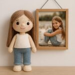 Custom Baby Doll, Custom Family Portrait From Photo, Custom Family Portrait, Personalized Gift, Baby Portrait, Nursery Gifts, Birthday Gifts - Image 11