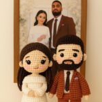 Look Alike Couple Portrait Doll – Custom Wedding Doll | Valentine’s Day Gift for Him, Personalized Anniversary Gift - Image 3