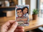 Valentine's Day Couple Card for Anniversary Gift, Lover Gift with Photo, Anime Couple Gift, Valentines Anime Card Gift for Gamer Boyfriend - Image 7