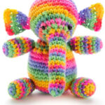 Rainbow Elephant Crochet Pattern - Digital PDF Download - Image 6