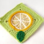 Lemon Granny Square Crochet Pattern: 3D Fruit Motif (PDF Pattern) - Image 4