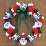 Merry Christmas Wreath Crochet Pattern PDF | Festive Holiday Decoration Pattern Download - Image 8