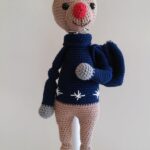 Christmas Reindeer Crochet Pattern | Reindeer with Bag Amigurumi PDF - Image 9