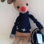 Christmas Reindeer Crochet Pattern | Reindeer with Bag Amigurumi PDF - Image 11