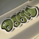 MF Doom Rug: Handmade Green Music Decor