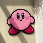 Pink Cartoon Character Rug – Handmade Tufted Carpet