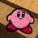 Pink Cartoon Character Rug – Handmade Tufted Carpet - Image 7
