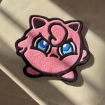 Pink Cartoon Character Tufted Rug – Handmade Kids Room Decor