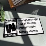 Tufted Welcome Home Rug: Funny Entryway Decor - Image 2