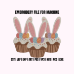 EASTER BUNNY EMBROIDERY PATTERN-EASTER BUNNY FOR HOLIDAY IDEA PDF