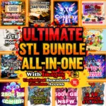 Total STL Collection Pack – All 3D Printable Files from Our Shop | Flexi, Minis & Cosplay