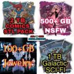 Total STL Collection Pack – All 3D Printable Files from Our Shop | Flexi, Minis & Cosplay - Image 5