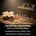 340,000+ Laser Cutting & Engraving Files – CO2, Diode & Fiber Compatible Bundle - Image 4
