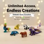 Ultimate 2000+ STL Flexi Pack – Articulated Print-in-Place 3D Models - Image 11