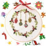 Christmas Embroidery Kit for Beginners Craft Kits for Adults Christmas Decoration - Personalized Gifts - Image 3
