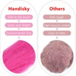 Blended Roving Wool 24 Options - Roving for Spinning, Wet Felting, Needle Felting Kit, Wool Roving Crafts - 50g / 1.77oz - Image 3