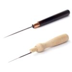 Needle Felting Tool for Advanced User, Felting Brush, 3 Felting Needles, 7 Needle Holder, Needle Felting Mat, Finger Guards, 2 Wooden Awl - Image 6