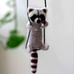 Needle Felting Kit for Beginners 4" (10cm) - Kitten, Rabbit, Raccoon Mother's Day Present - Image 5