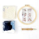 Planet Punch Needle Kit for Kids - Punch Pattern Christmas Gift for Her, Full Craft Kit for Beginner - Embroidery Kit, Cross Stitch Kit - Image 6