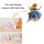 Swing Fairy Needle Felting Kit, Elf Felting Supplies - Gift for Mom, Grandma - Video Instruction Friendly for Beginner - Height 4" (10cm) - Image 10