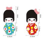 Japanese Doll Needle Felting Kit for Beginner 4" (10cm) Height Craft Kit Gift for Mom - Include Everything to Make in English Instruction - Image 2