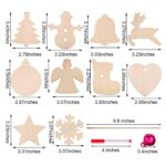 Make Your Own Christmas Decor - Christmas DIY Wooden Slices Kit - Image 4