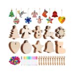 Make Your Own Christmas Decor - Christmas DIY Wooden Slices Kit