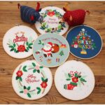 15 Patterns for Christmas Embroidery Kit - Custom Your Own Kit - Easy for Beginners with English Instruction, Full Kit Crafts - Image 8