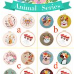 3 Pack Christmas Embroidery Kits for Beginners Personalized Gifts 8 inch Hoop Art Craft Kits for Mom, Kids - Image 10