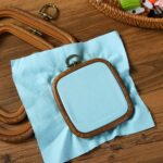 Retro Embroidery Hoop Rubber Design for Embroidery Kit - Hoop Art Accessories Craft Hoop - Image 3