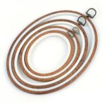 Retro Embroidery Hoop Rubber Design for Embroidery Kit - Hoop Art Accessories Craft Hoop - Image 7