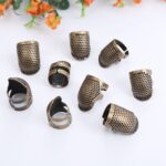 2 Size Sewing Thimble Finger Protector, Sewing Tools Accessories Retro Handwork Sewing Thimble - Image 9