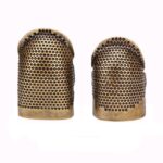 2 Size Sewing Thimble Finger Protector, Sewing Tools Accessories Retro Handwork Sewing Thimble - Image 7