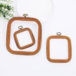 3 Size Square Embroidery Hoop Retro Rubber Design for Embroidery Kit - Hoop Art Accessories - Image 8