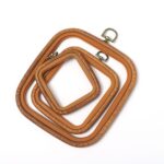 3 Size Square Embroidery Hoop Retro Rubber Design for Embroidery Kit - Hoop Art Accessories - Image 9