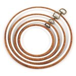 Retro Embroidery Hoop Rubber Design for Embroidery Kit - Hoop Art Accessories Craft Hoop - Image 6