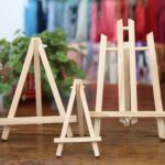 Embroidery Hoop Stand, Embroidery Hoop Display, Hoop Art Display Prop, Wooden Easel Stand, Embroidery Hoop Holder