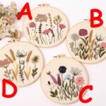 Flower Embroidery Kit - I Love Nature - 4 Animal Embroidery Pattern - Embroidery Starter Kit Include Everything to Make - Image 2