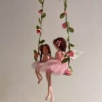 Mother's Day Gift Fairy Mom and Child Needle Felting Kit, Video Instruction Height 6 and 4 inch - Image 3