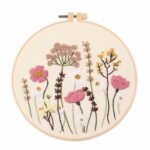 Flower Embroidery Kit - I Love Nature - 4 Animal Embroidery Pattern - Embroidery Starter Kit Include Everything to Make - Image 4