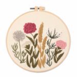 Flower Embroidery Kit - I Love Nature - 4 Animal Embroidery Pattern - Embroidery Starter Kit Include Everything to Make - Image 6