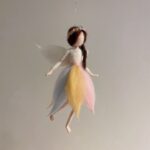 Gift for Mother's Day Fairy Needle Felting Kit - Mom and Kid with Video Instruction Height 6 and 4 inch - Image 2