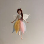 Gift for Mother's Day Fairy Needle Felting Kit - Mom and Kid with Video Instruction Height 6 and 4 inch - Image 3